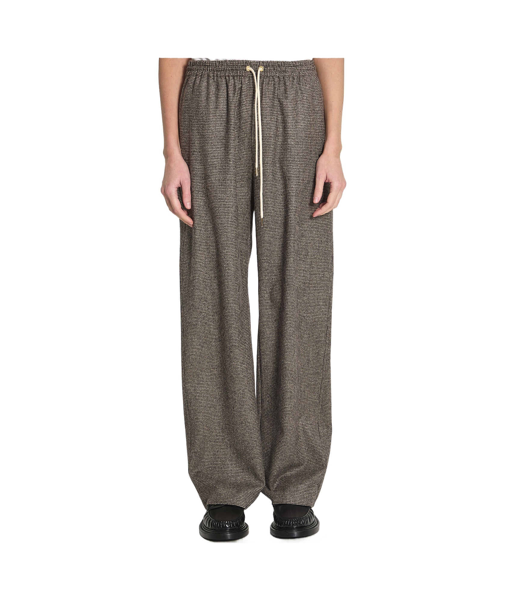 CELINE STRAIGHT JOGGING PANTS IN WOOL AND CASHMERE