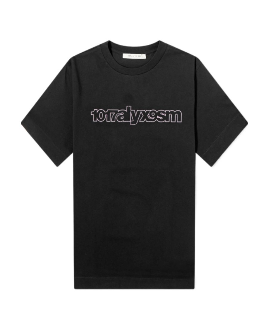 Alyx T-shirt With Round Neck And Short Sleeves In Black