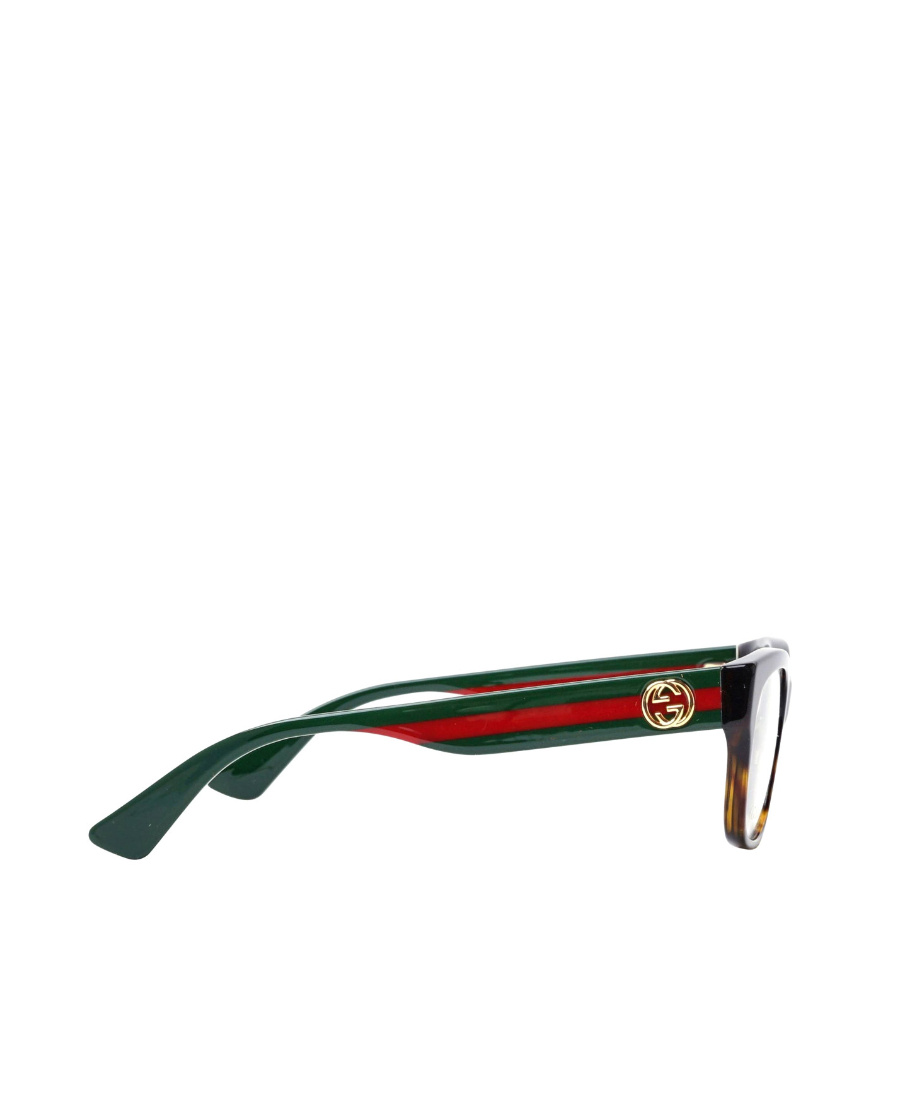 Gucci Eyewear Rectangular Frame Glasses In Black