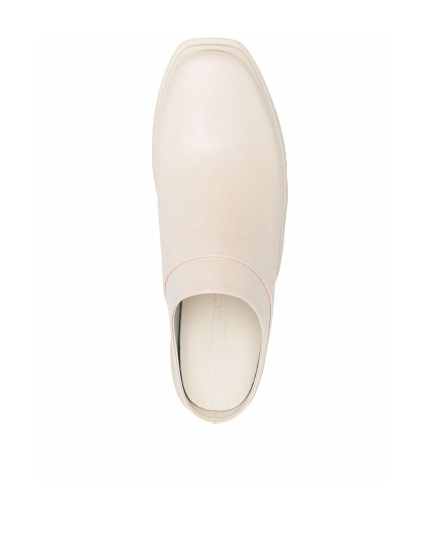 Alyx Round-toe Chunky-sole Slides In Nude