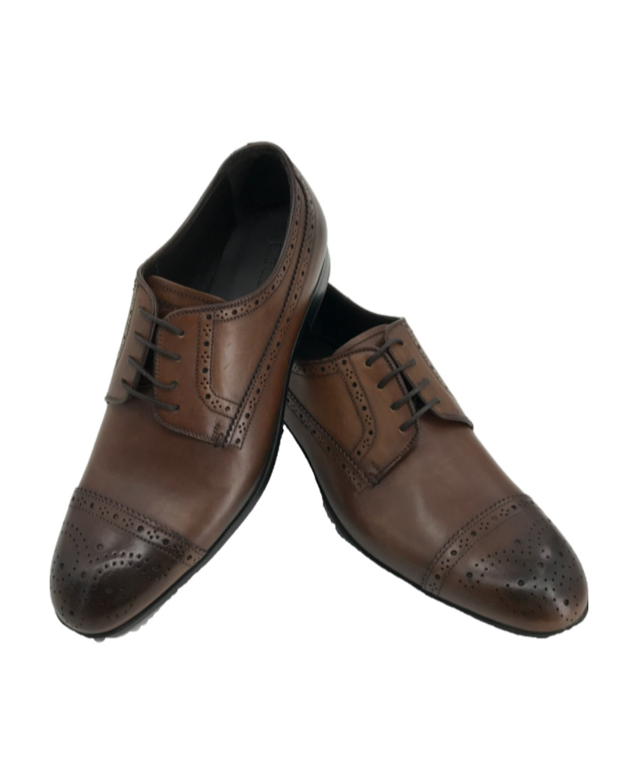 Emporio Armani Logo Business Casual Shoes In Black