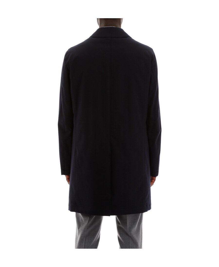 Aspesi Vodka Waterproof Trench Coat In Black