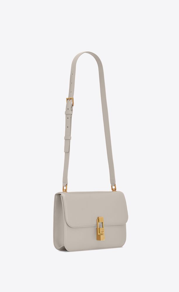 Saint Laurent Le Carré Satchel In White