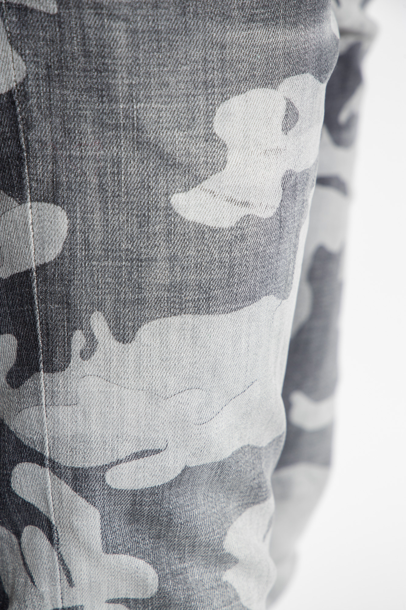 Dsquared2 Camouflage Skinny Jeans In Gray