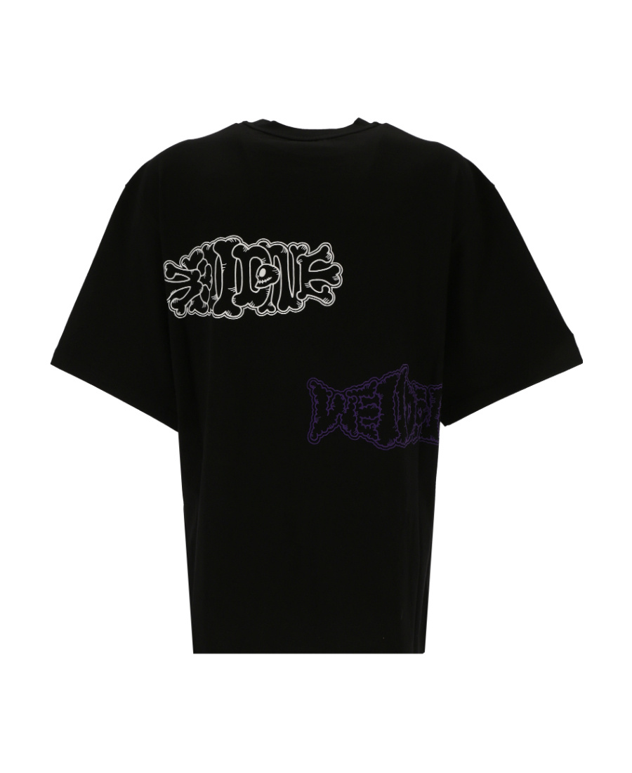 We11 Done Logo-print Short-sleeve T-shirt In Black