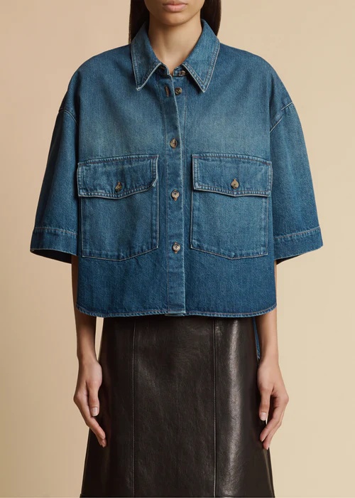 KHAITE LAPEL SHIRT