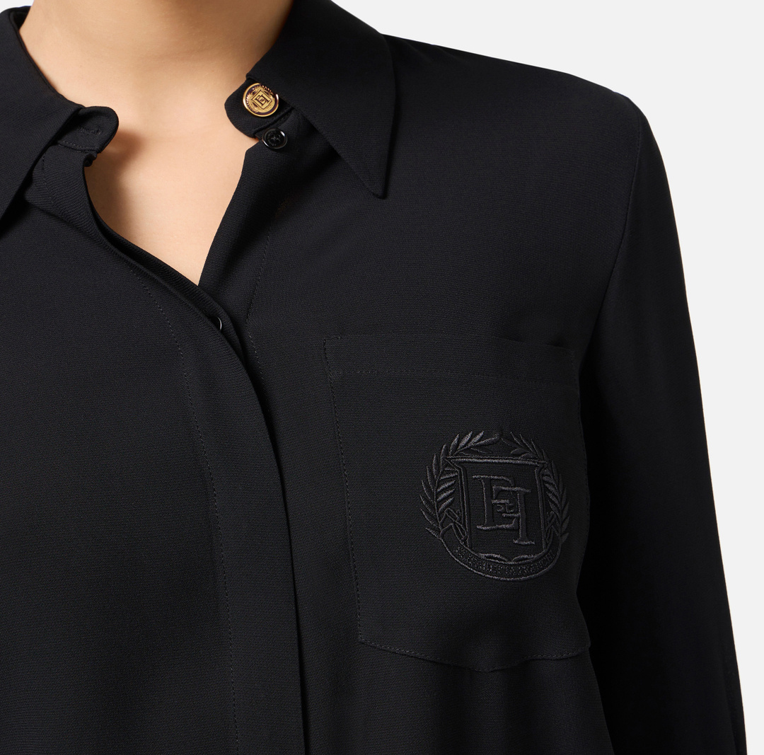 Elisabetta Franchi Shirts In Black