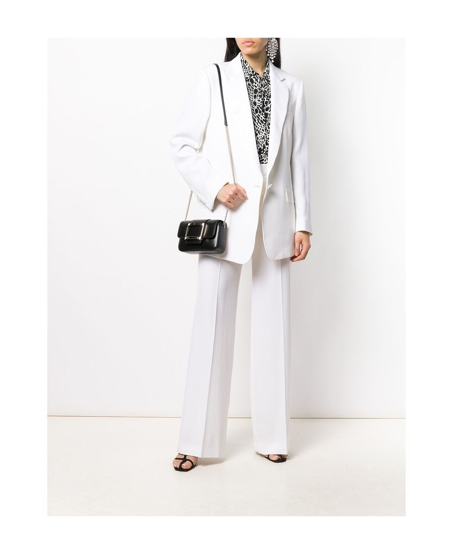 Roger Vivier Tr È S Vivier Chain Shoulder Bag In Black