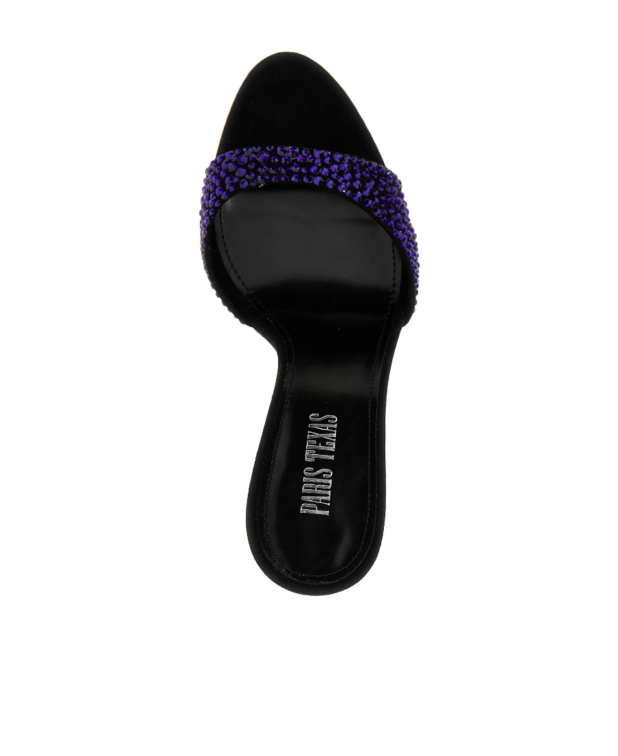 PARIS TEXAS PARIS TEXAS HIGH STILETTO HEEL MULES 