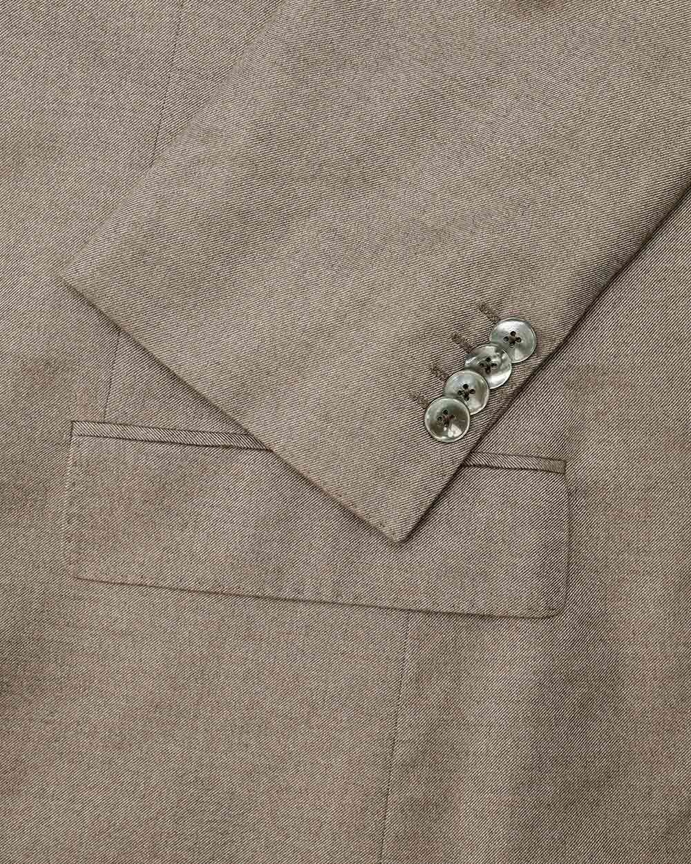 Hugo Boss Lapel Suit Jacket In Gray