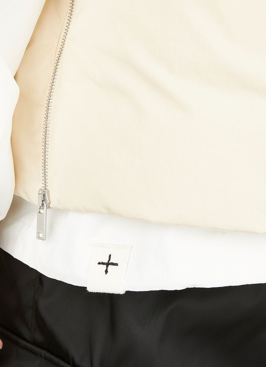 Jil Sander Two Hats And Casual Jackets In White
