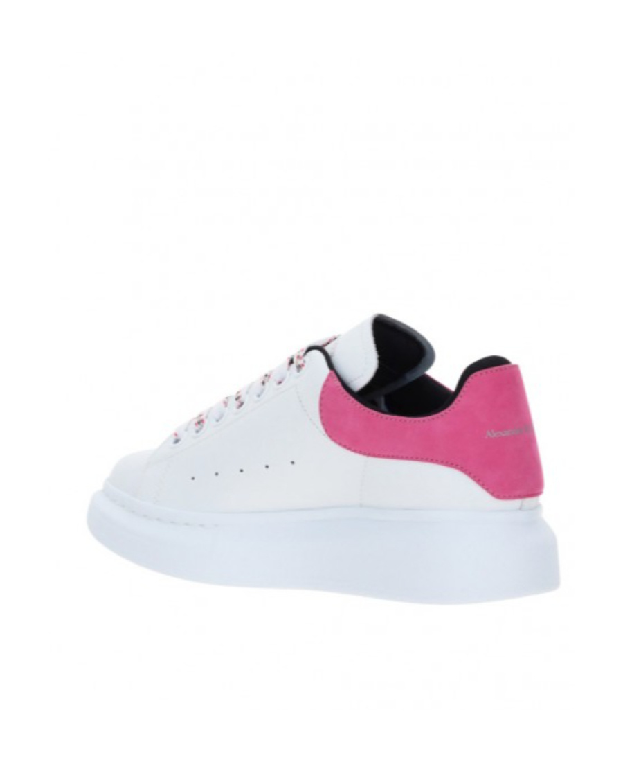 Alexander Mcqueen Oversized Lace-up Leather Sneakers