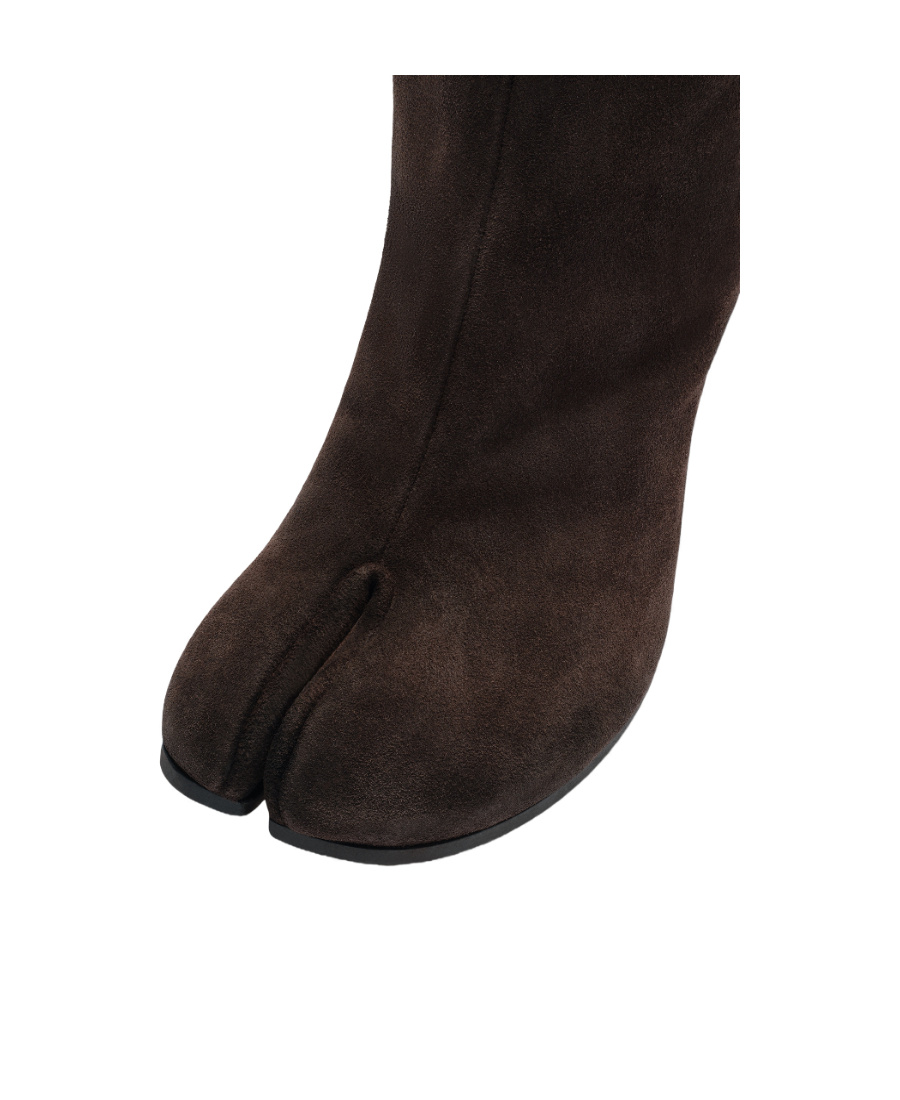 Shop Maison Margiela Tabi Ankle Boot In Brown