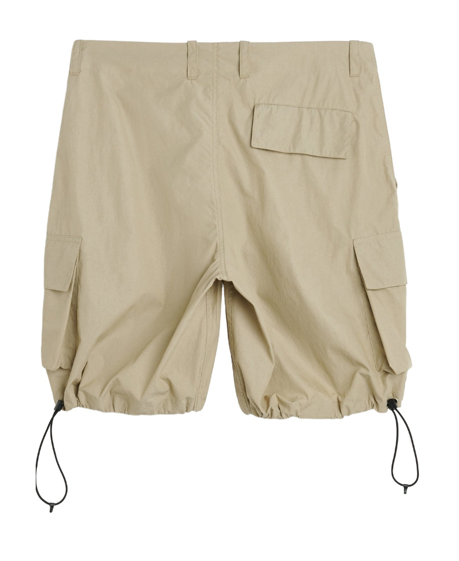 Our Legacy Mount Drawstring-hem Shorts In Nude