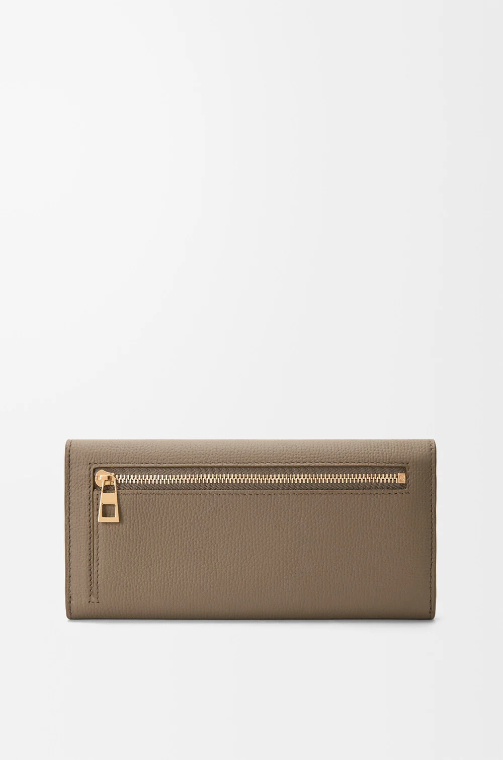Loewe Anagram Continental Wallet In Pebble Grained Calfskin In Brown