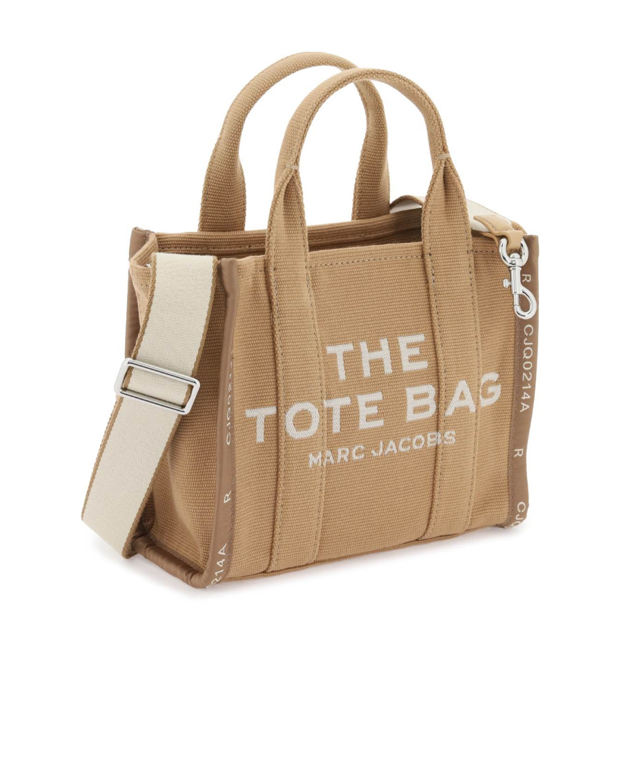 Marc Jacobs Shopper In Tessuto Motivo Jacquard In Brown