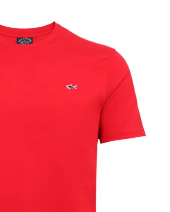 Paul & Shark Logo Details T-shirt In Red