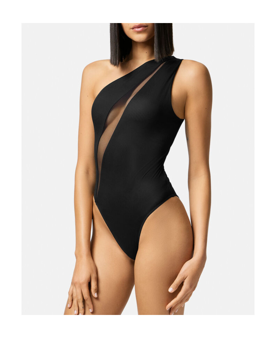 VERSACE ONE-SHOULDER SWIMSUIT 