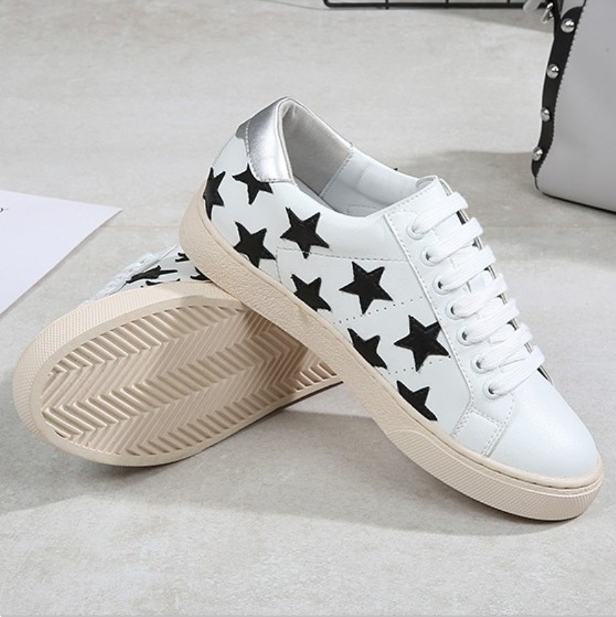Saint Laurent Court Classic Sl/06 California Leather Sneakers In White