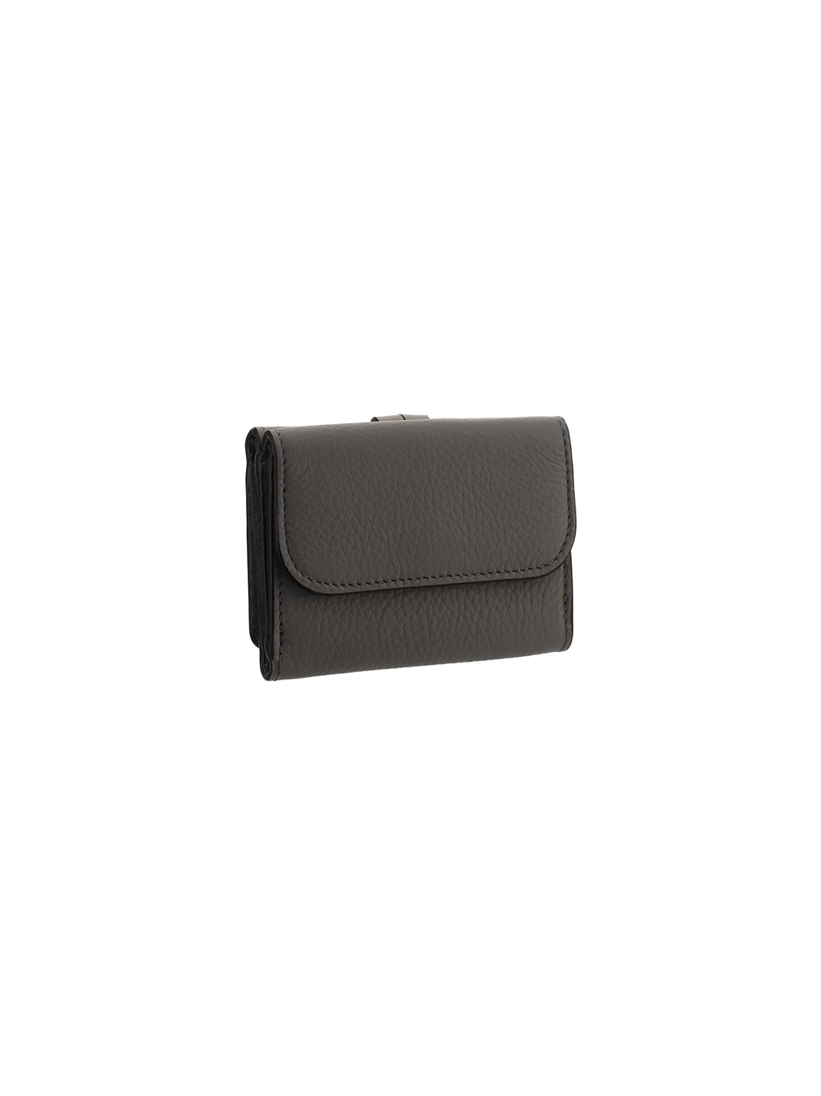 Chloé Alphabet Tri-fold Wallet In Black
