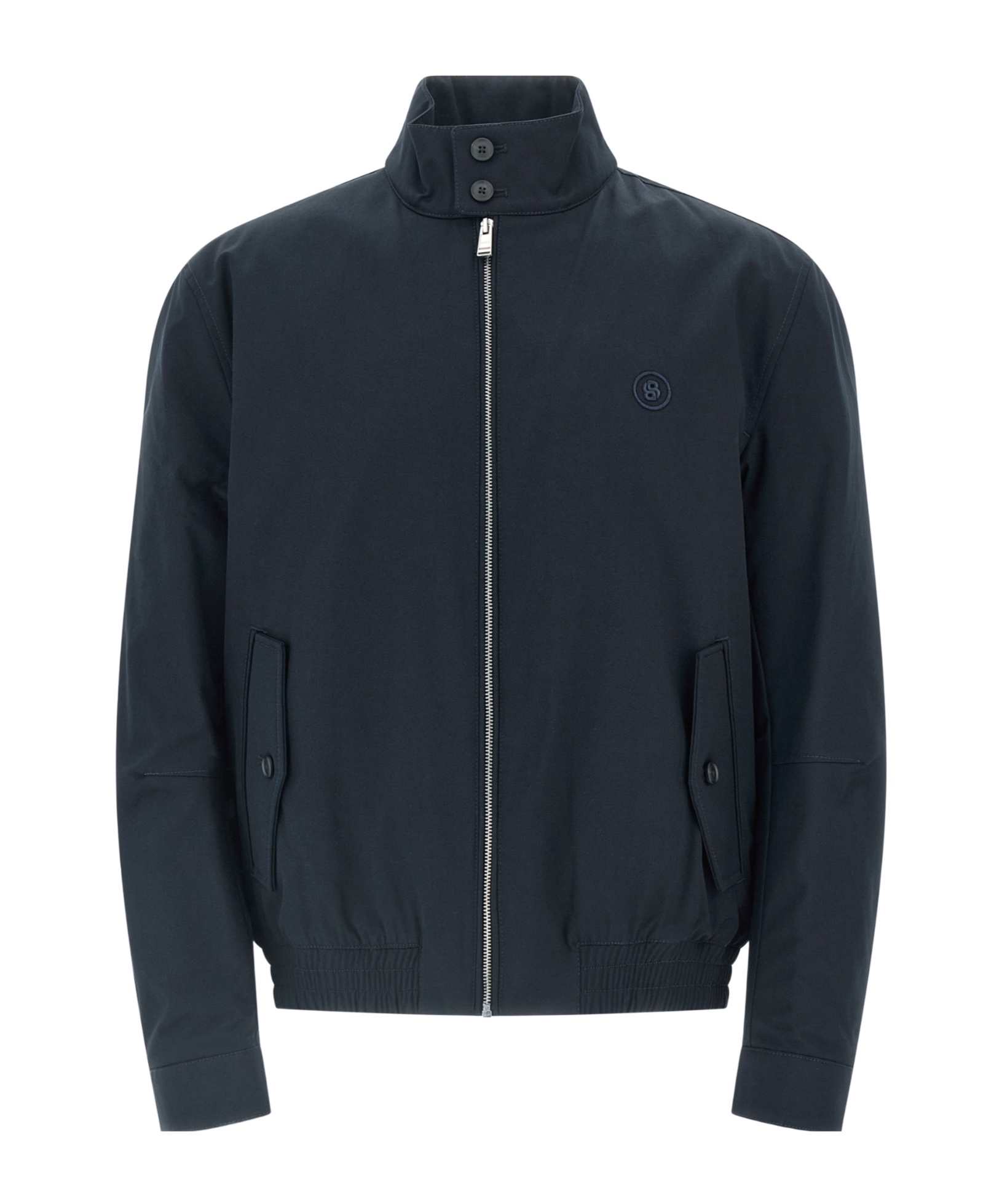 Hugo Boss Long Sleeve Casual Jacket In Blue