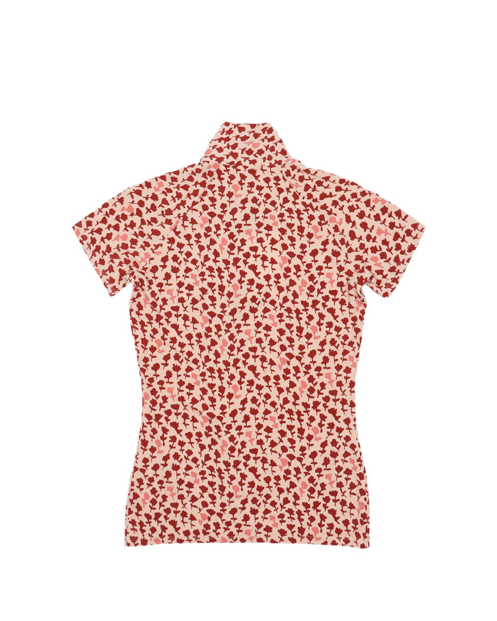 Max Mara Printed Short-sleeved T-shirt In Pink