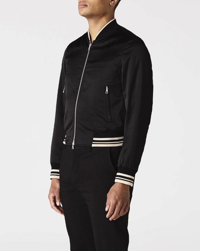 Dries Van Noten Zipper Long-sleeved Casual Jacket In Black