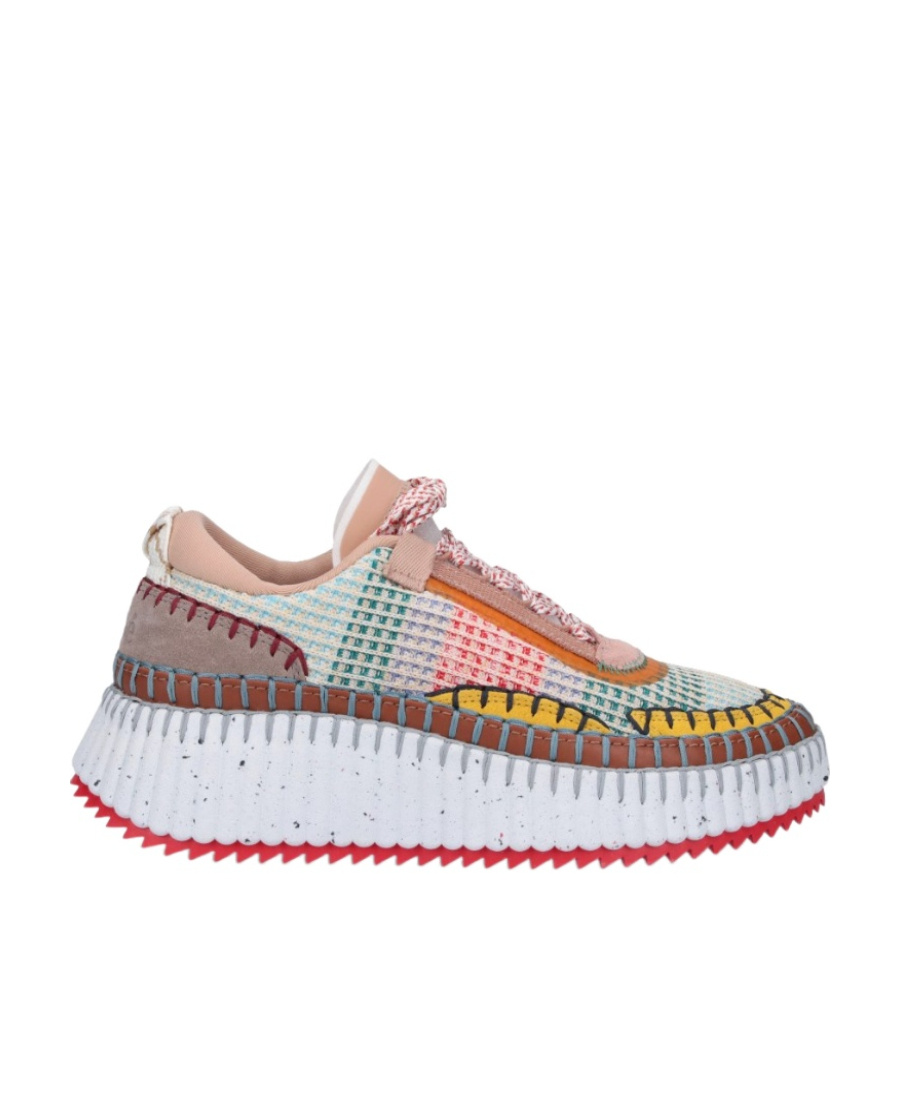 Chloé Multicolor Nama Sneakers In Multicolor