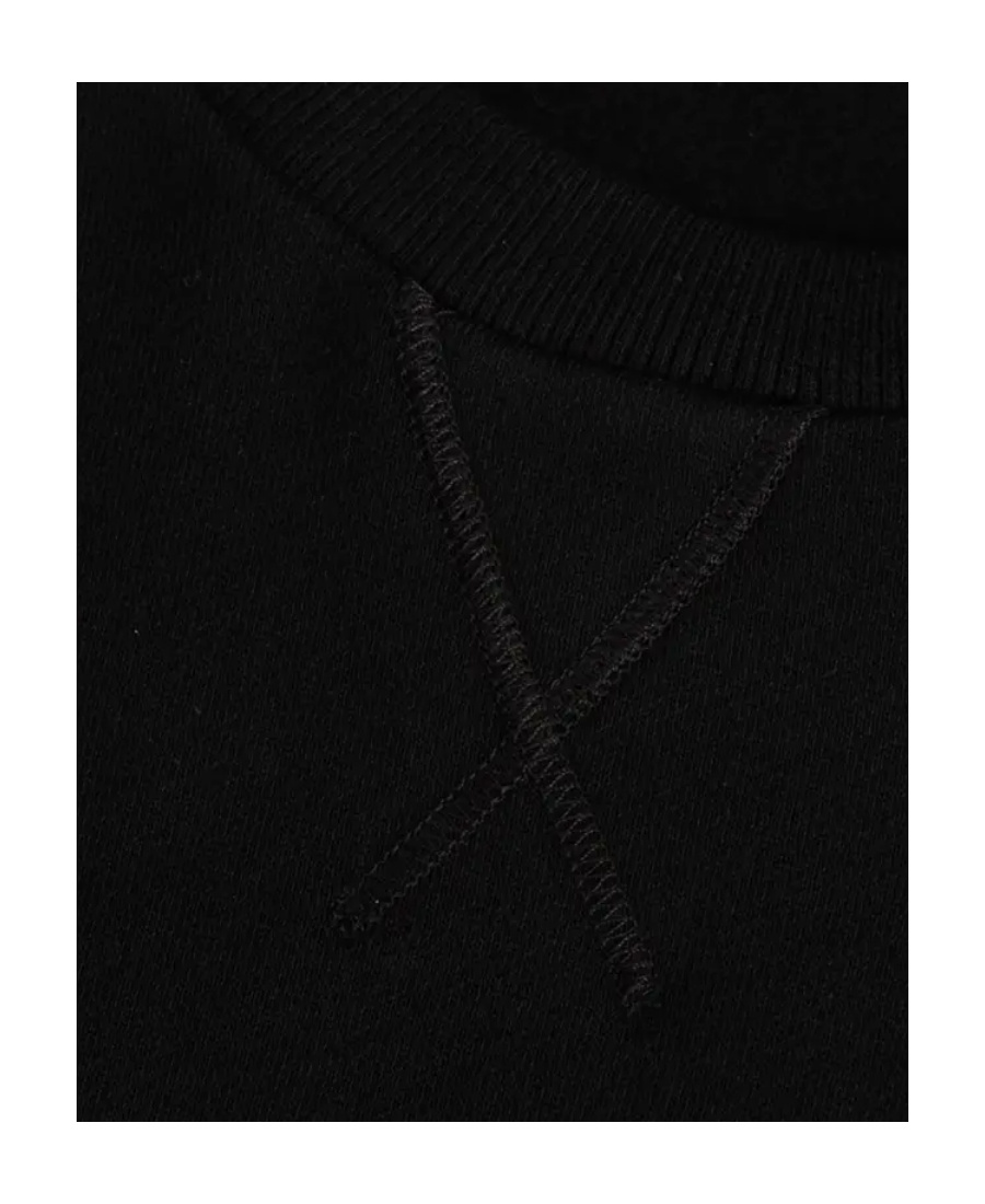 Lanvin Printed Sweater In Black