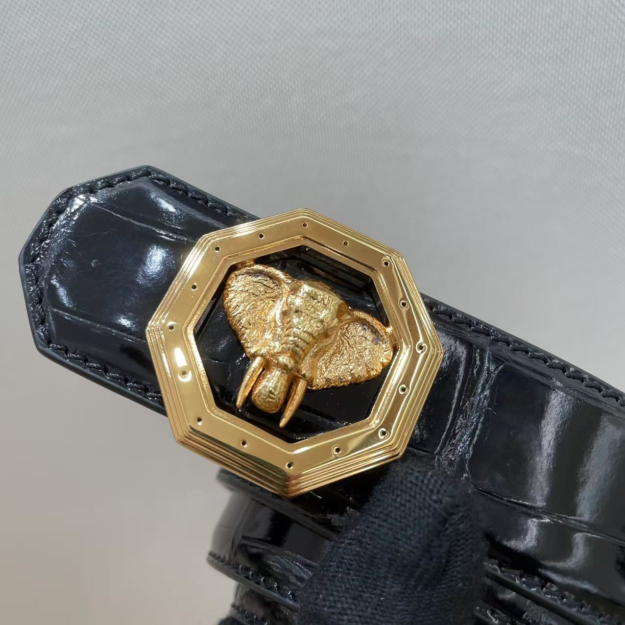Stefano Ricci Buckle Belt In Black