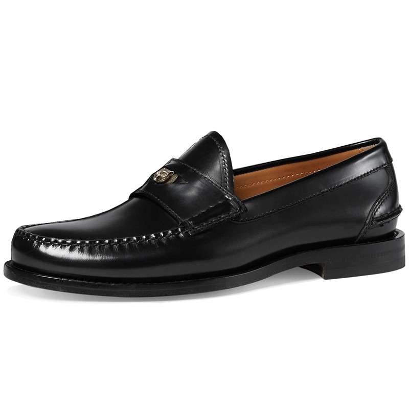 GUCCI TIGER HEAD LEISURE BUSINESS SHOES