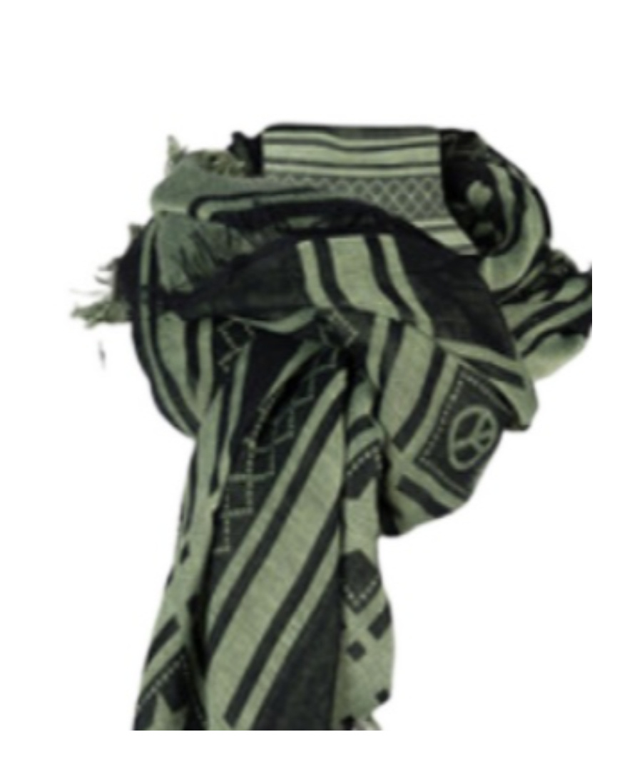 PHILIPP PLEIN LOGO DETAIL SCARF 