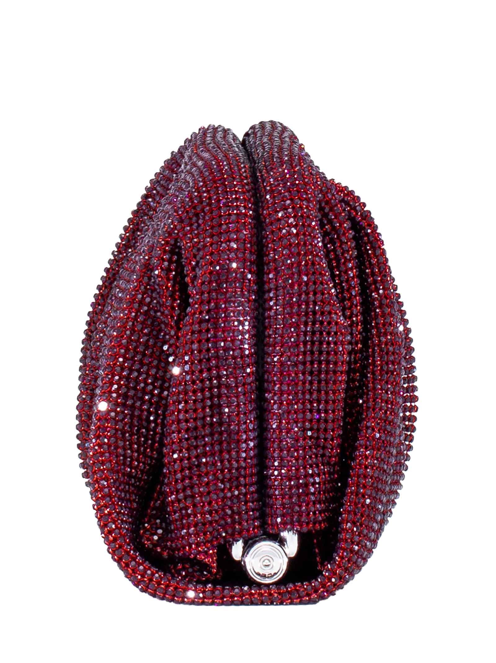 Benedetta Bruzziches Benendetta Bruzziches Venus La Petite Clutch In Burgundy
