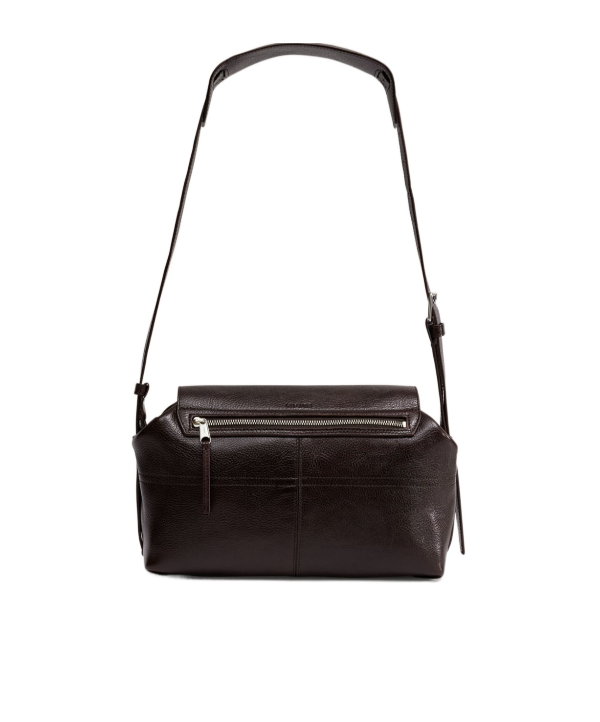 Lemaire Medium Shoulder Bag In Brown