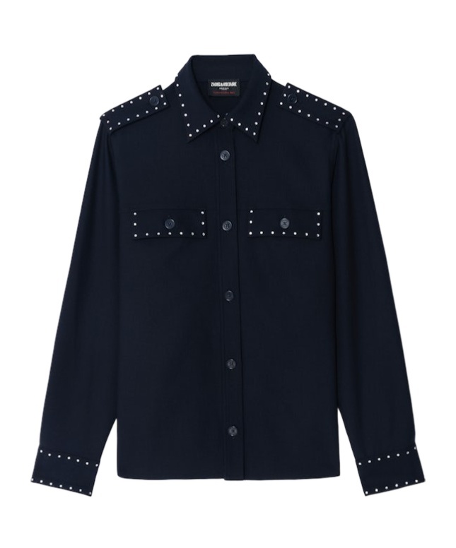 Zadig & Voltaire Stud-embellished Shirt