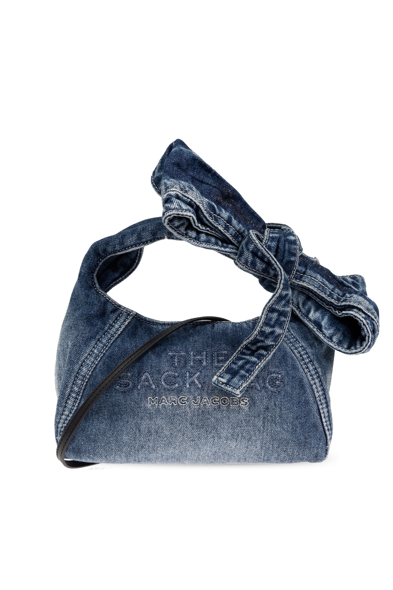 Marc Jacobs The Bow Denim Mini Sack Bag