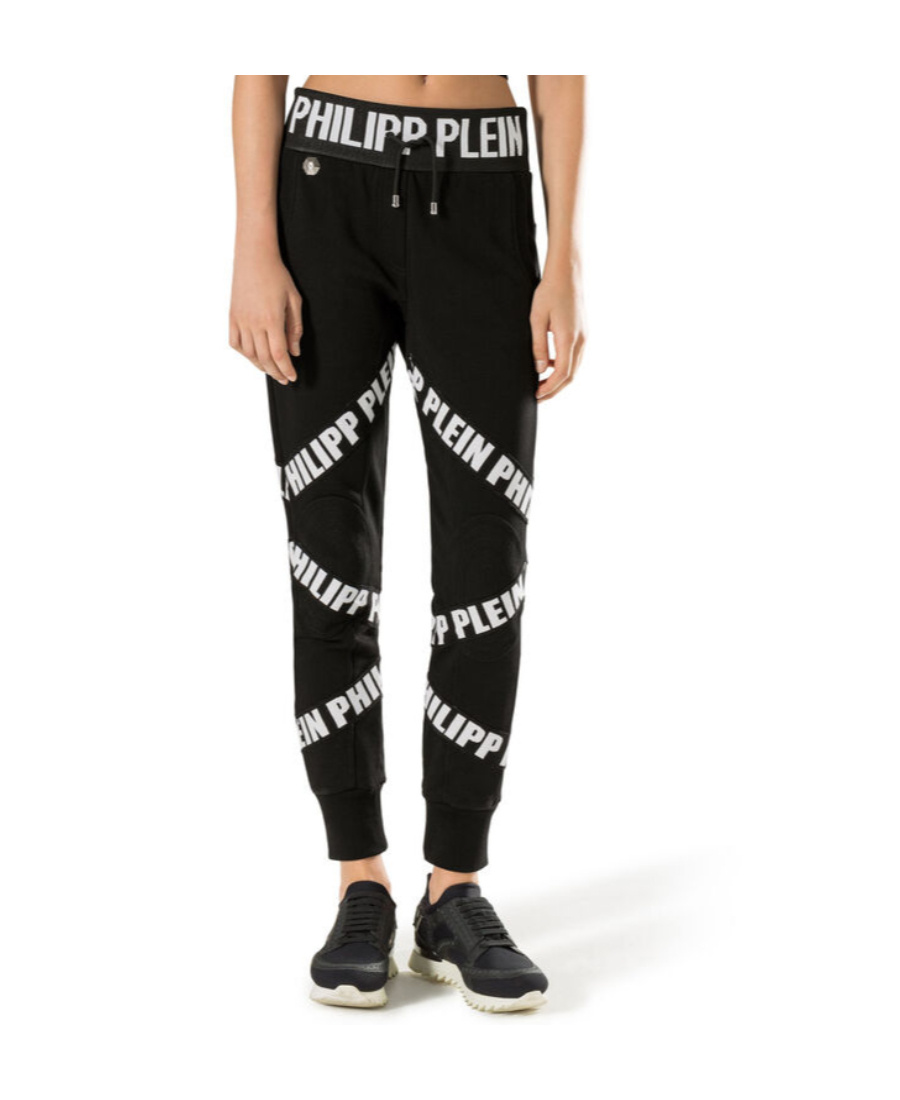 PHILIPP PLEIN LOGO DETAILS SWEATPANTS 