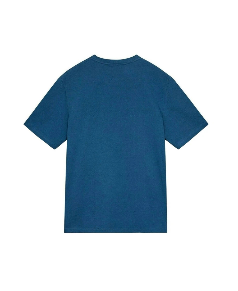 Mcm Short-sleeved Logo Printed T-shirt In Blue