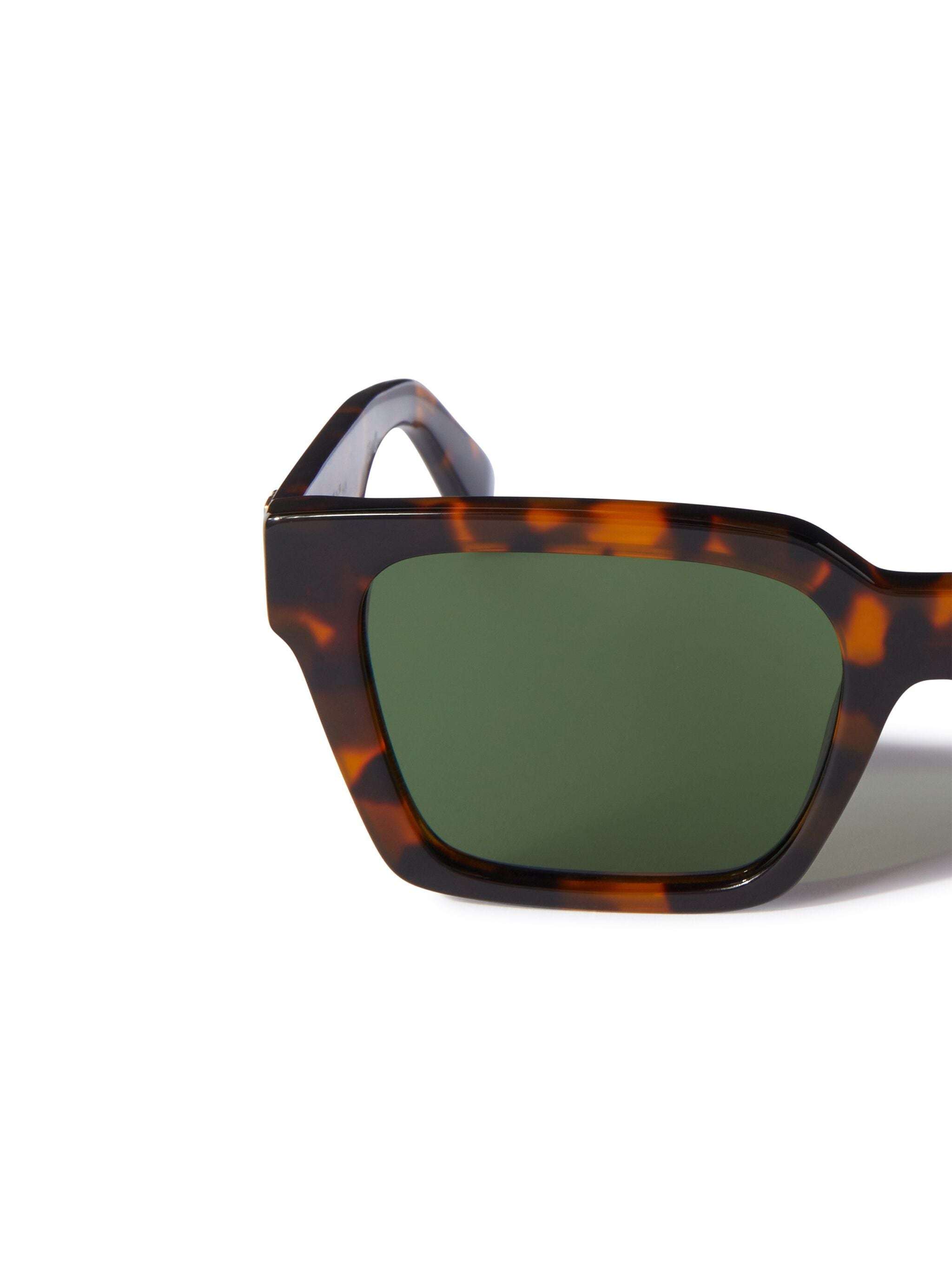 Off-white Branson Tortoiseshell-effect Sunglasses In Green