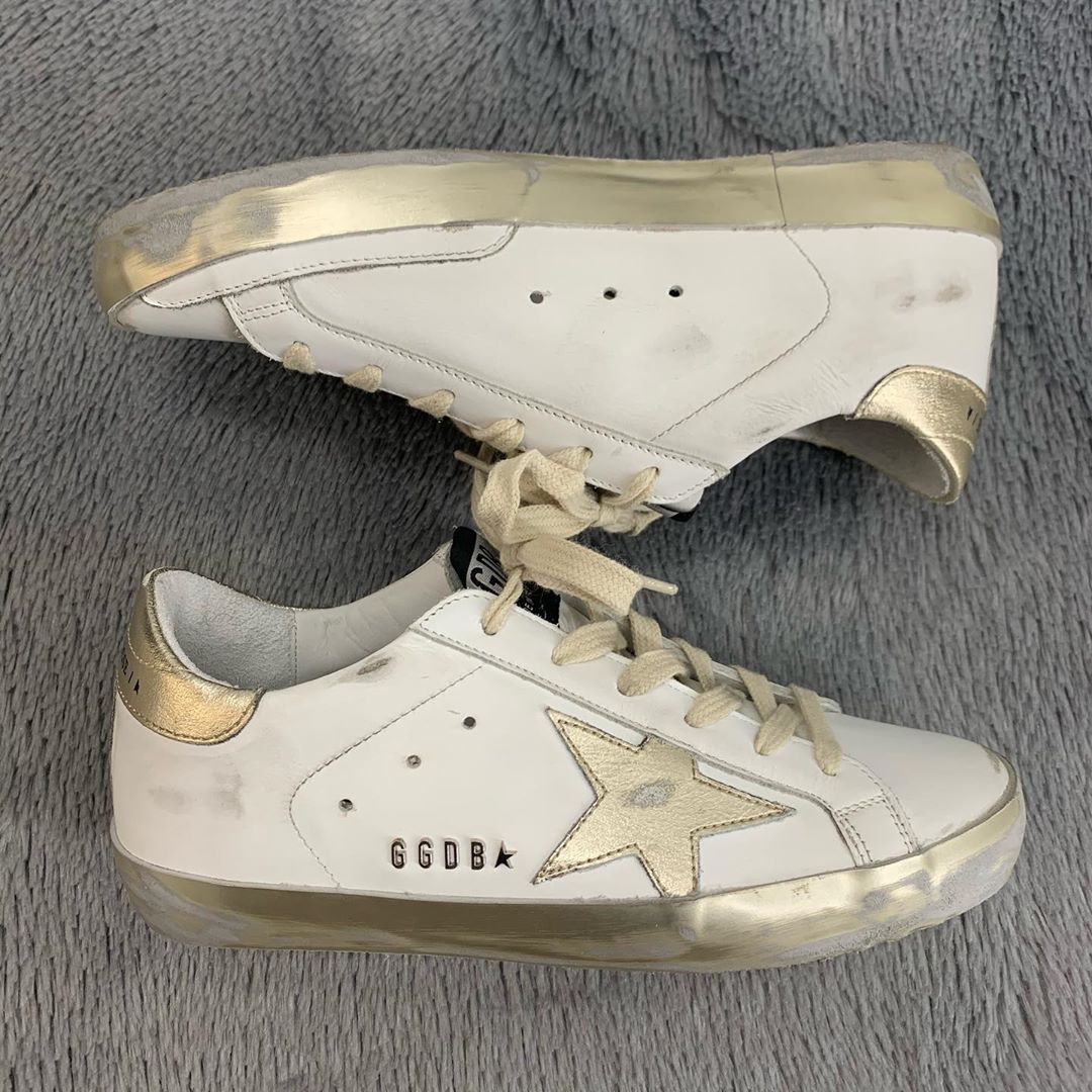 Golden Goose Superstar Low-top Sneakers In White