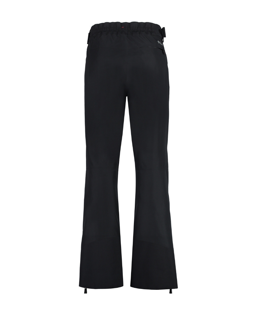 Moncler Straight Ski Trousers In Black