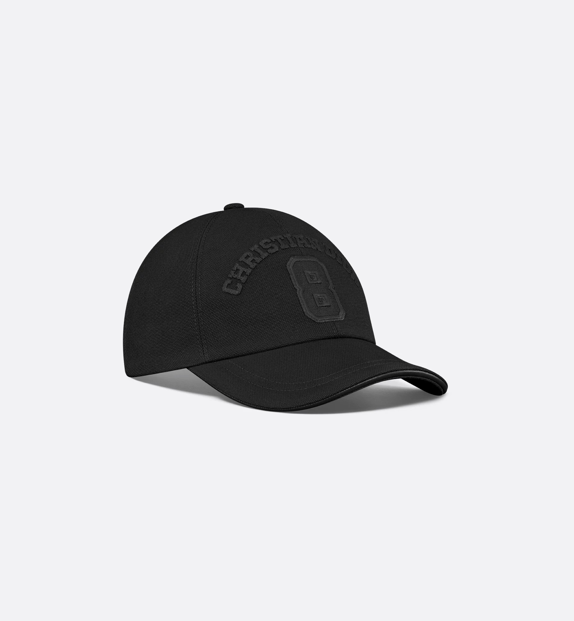 Dior D-player Cap In Black