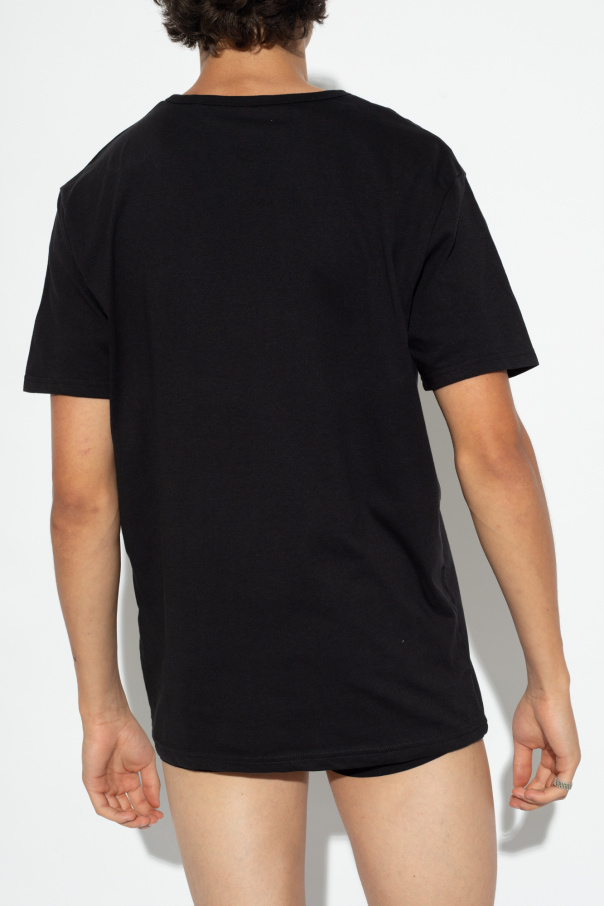 Paul Smith Logo-print Cotton T-shirt In Black