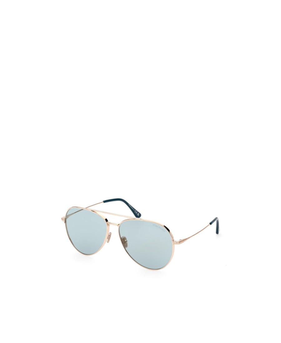 Tom Ford Eyewear Aviator Sunglasses In Green