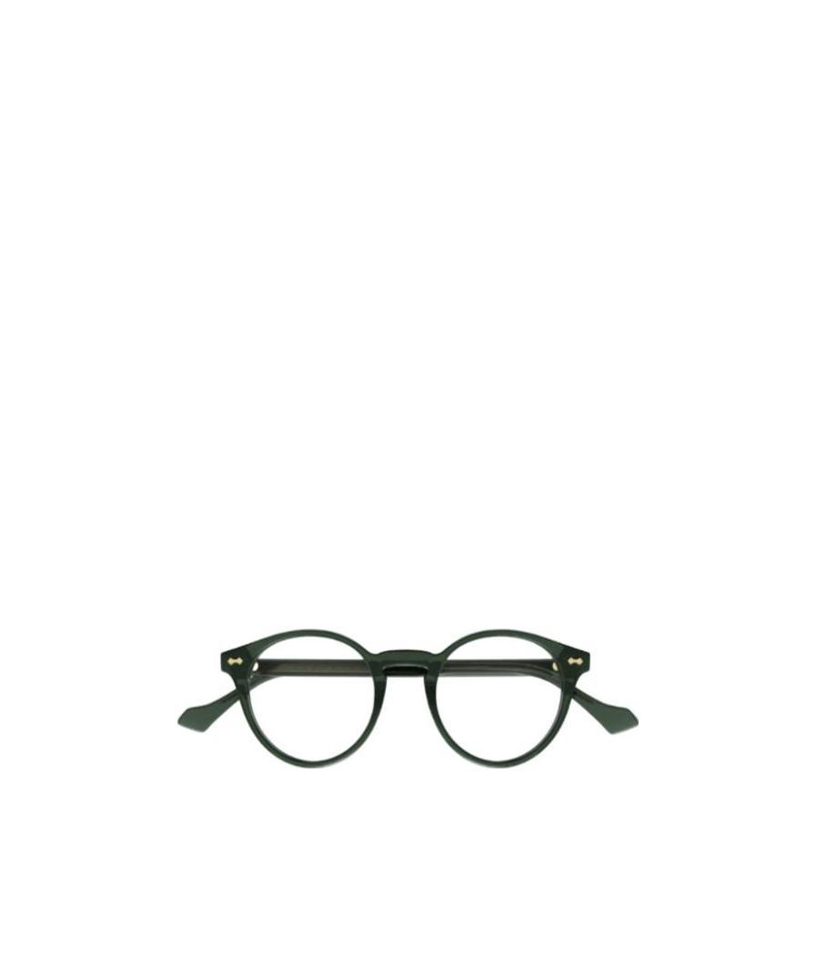 Gucci Round Frame Optical Glasses In Black