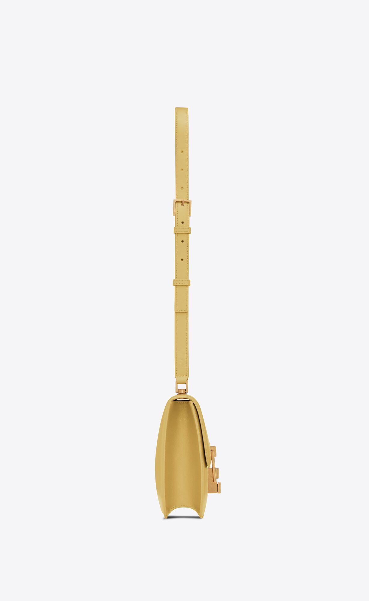 Saint Laurent Le Carré Crossbody Bag In Yellow
