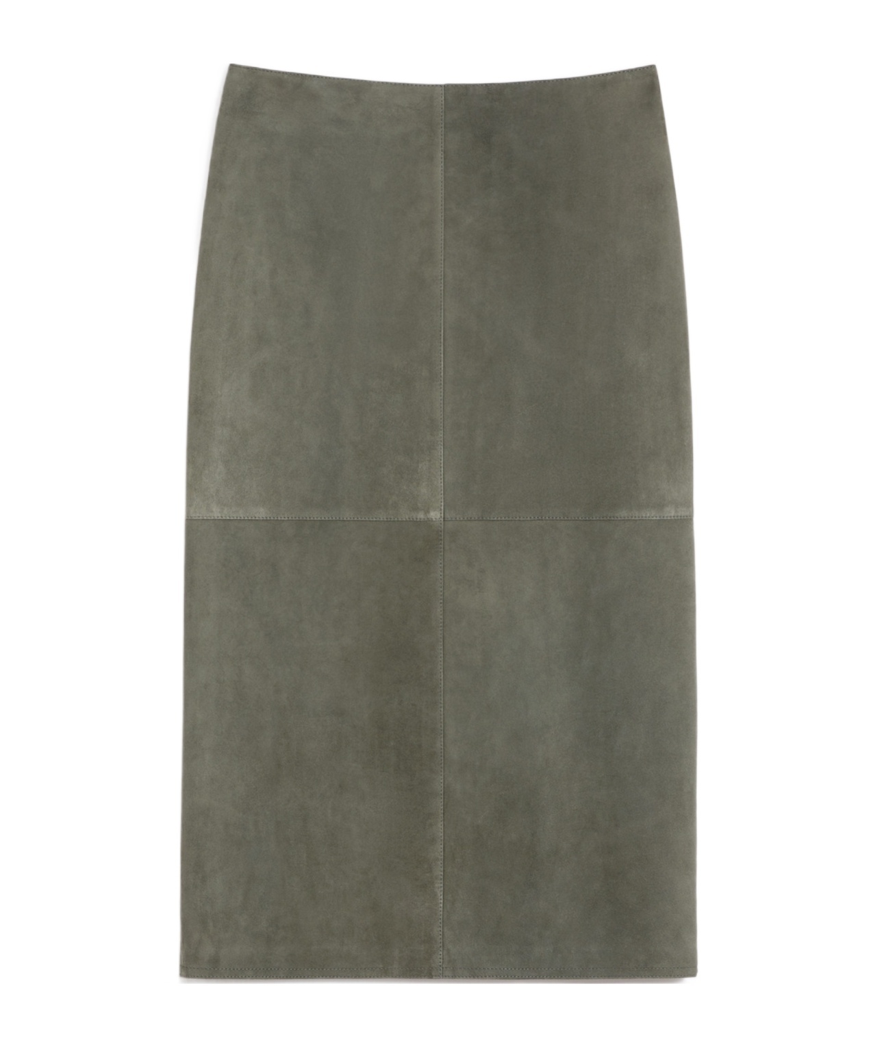 Weekend Max Mara Slit Skirt In Brown