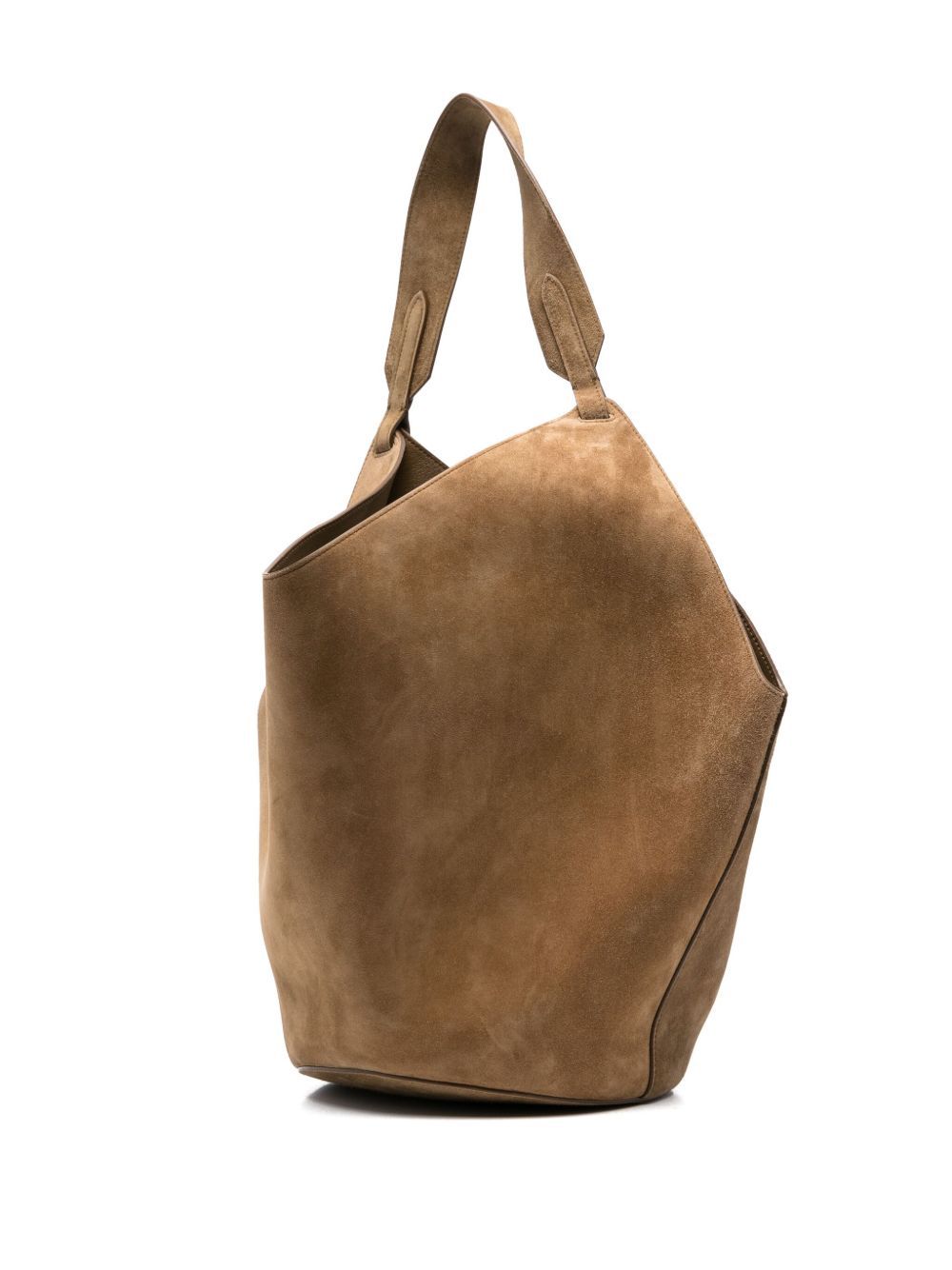 Khaite Medium Lotus Shoulder Bag In Green