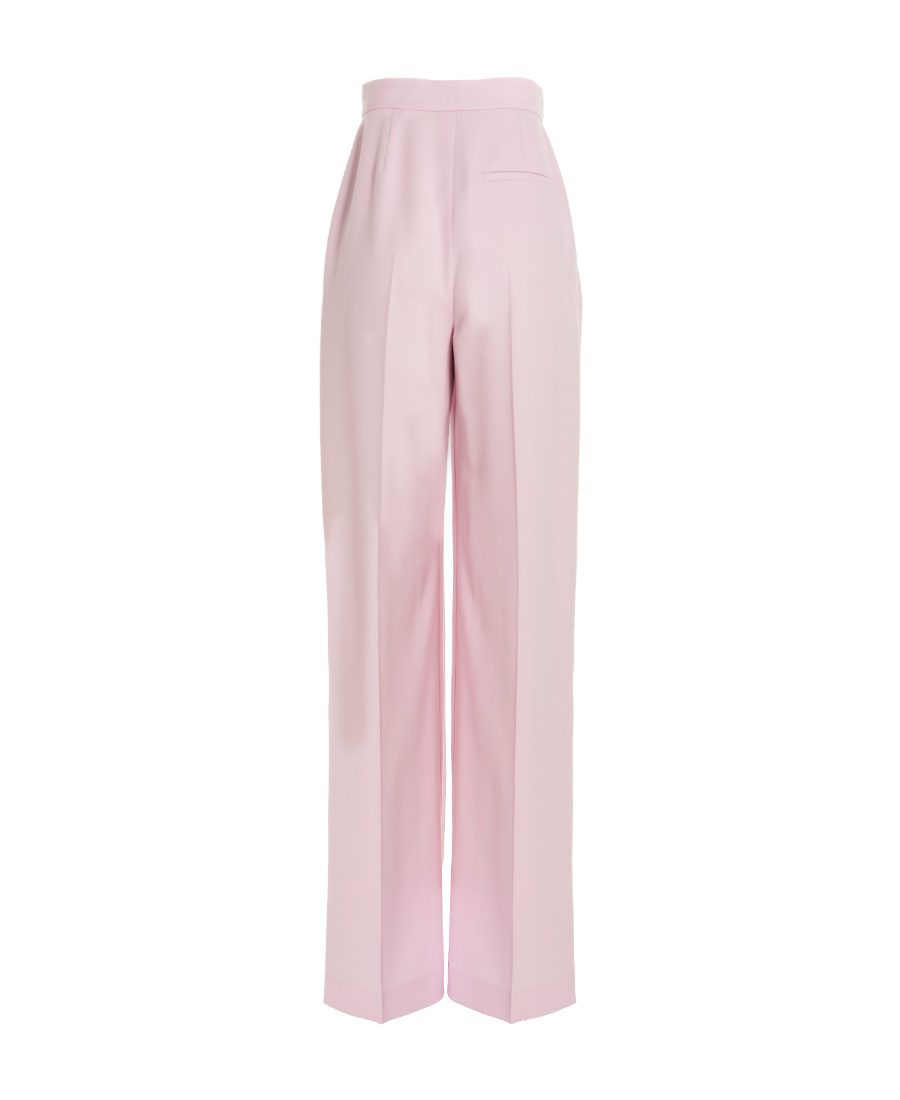 Alexander Mcqueen Mcqueen Women Pants With Front Pleats In Pink