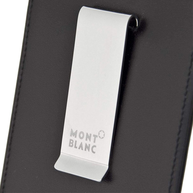 Montblanc Logo Card Bag In Black